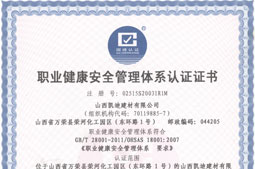 職業健康安全管理體系認